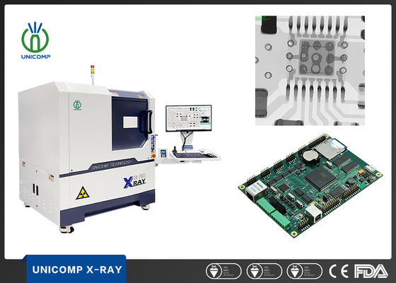 Hệ thống kiểm tra tia X FPD 90KV để phát hiện khuyết tật PCBA Unicomp AX7900