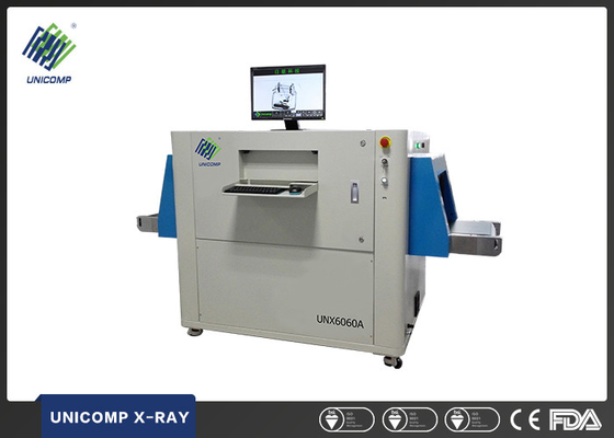 UNX6060A Máy dò kim loại X Ray Hệ thống kiểm tra Nước trái cây Thực phẩm Quần áo Cá xương