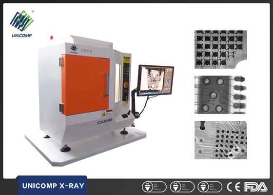 PCBA Micro Focus Máy tính để bàn X-Ray Máy gia tốc FPD, Chiều rộng X-Ray 48mm X 54mm