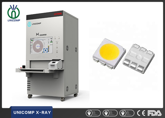 Bộ đếm chip X Ray bán dẫn 440mm Đường hầm CX7000L cho Gói ống cuộn bốn