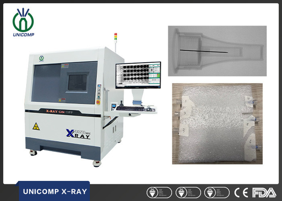 Máy X-quang độ phân giải cao Unicomp 90kv AX8200MAX để kiểm tra kim tiêm trong y tế.