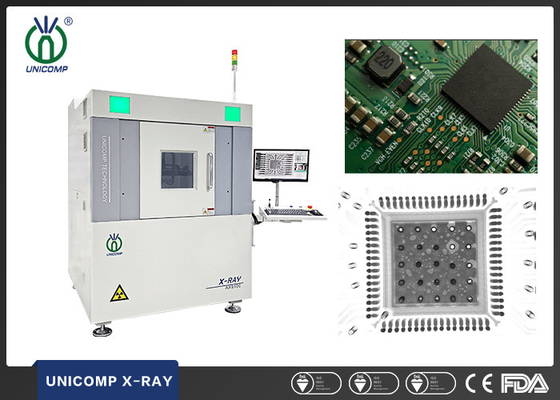 Unicomp AX9100 Đo tự động với thiết bị X-Ray lập trình CNC cho chất lượng hàn tái tạo PCBA BGA CSP QFN