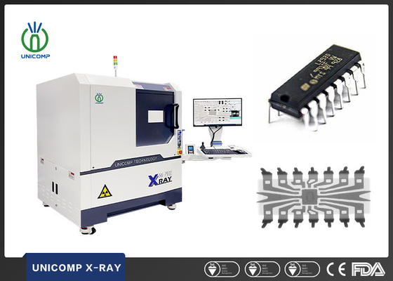 Máy PCBA Unicomp X Ray AX7900 FPD độ phân giải cao để kiểm tra dây liên kết BGA