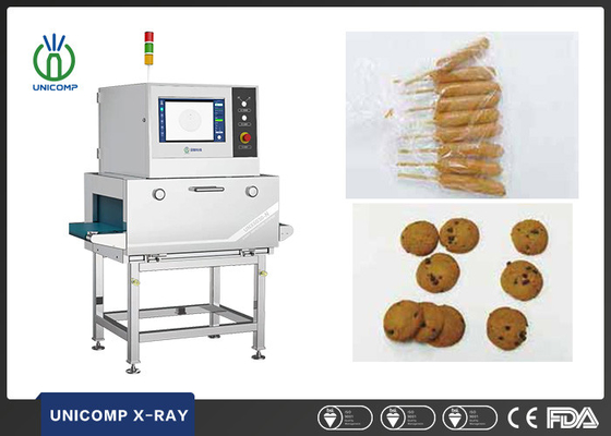Máy X Ray thực phẩm 60M / phút để kiểm tra thực phẩm gói khô với bộ từ chối tự động