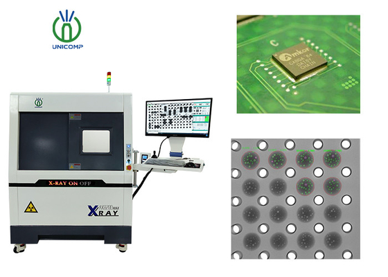 Máy X quang thời gian thực với ống X quang tập trung 5 micron để kiểm tra các quả bóng hàn BGA