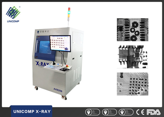 EMS Semiconductor Unicomp X Ray Máy Kiểm tra Điện tử BGA AX8200