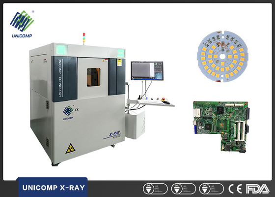 Điện tử SMT BGA Hệ thống kiểm tra X-quang 130KV CSP LED AX9100, 1900kg