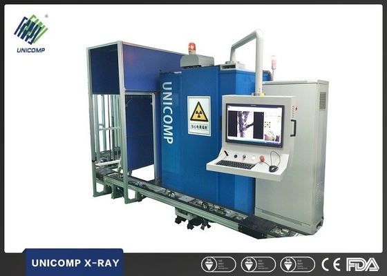 Inline Cắt thử nghiệm không phá hủy Hệ thống kiểm tra X Ray Thời gian thực hiệu quả đối với vật liệu nước ngoài