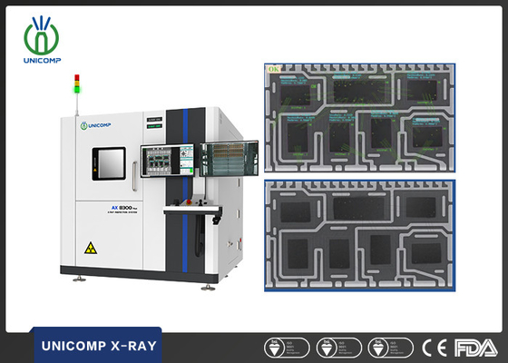 Thiết bị kiểm tra tia X của Unicomp X-ray AX8300 Plus bán dẫn Microfocus