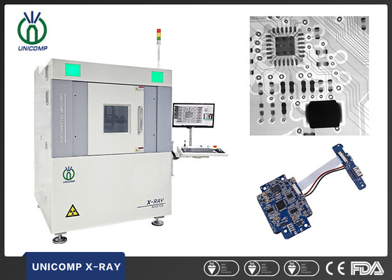 Microfocus AX9100 CNC Mapping Unicomp X Ray 130kV cho bo mạch chủ