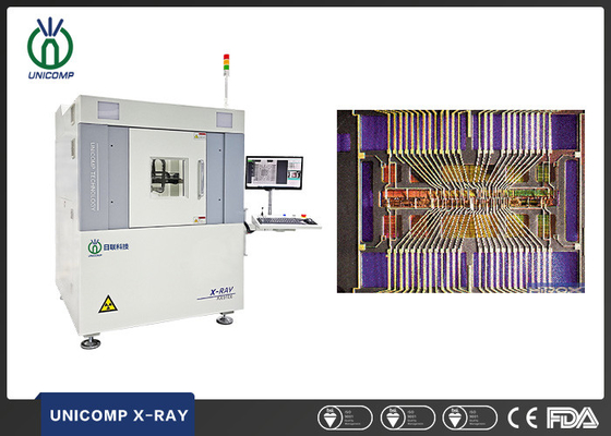 Ống kín Microfocus Unicomp X Ray 130kV 3um cho SMT BGA hàn