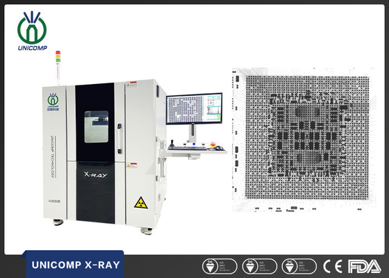 CSP SMT Điện tử X Ray Máy 110kV Unicomp AX8500 cho SMT PCBA BGA QFN