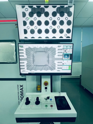 AX9100max Máy X quang điện tử với điểm cố định theo dõi trong khi nghiêng FPD