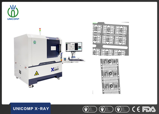 Điện tử Máy tia X Kiểm soát chính xác CNC lập trình để phát hiện khiếm khuyết chipset