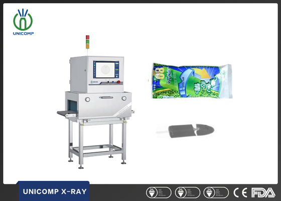 Tốc độ vận chuyển 10-70m / phút Hệ thống kiểm tra tia X cho thiết kế nhỏ gọn Popsicle Break