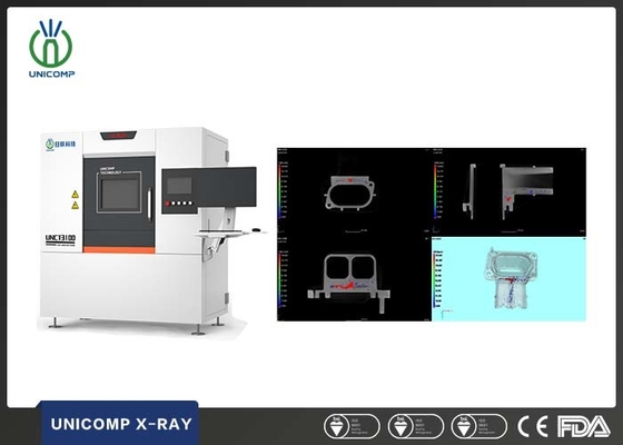 Máy CT 160KV Unicomp UNCT3100 Cho xi lanh / đúc kim loại / bộ phận hàng không vũ trụ Kiểm tra không phá hoại 3D