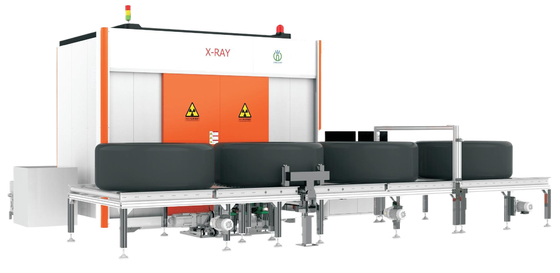 Máy X-RAY NDT tiên tiến của UNL Series để kiểm tra lốp xe DR U Type Line Array Detector
