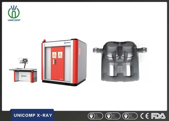Thiết bị tia X NDT của UNC Series DR với máy dò silicon vô hình và dấu chân 2600 * 2784 * 2440mm