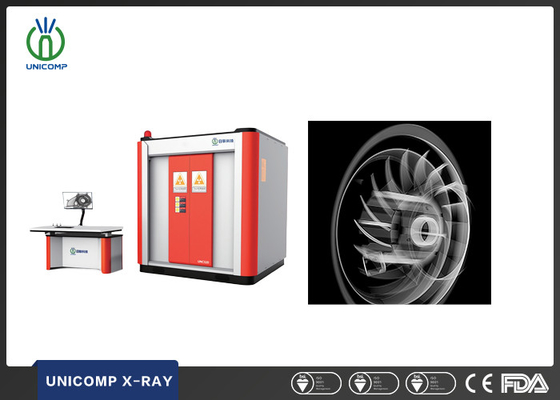 Thiết bị tia X của Unicomp UNC320 NDT để phát hiện các khiếm khuyết bên trong các sản phẩm đúc không gian