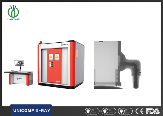 Unicomp UNC225 X-Ray kiểm tra sức mạnh nhựa 5000kg Capacity 225kV ống điện áp cho các khiếm khuyết ẩn