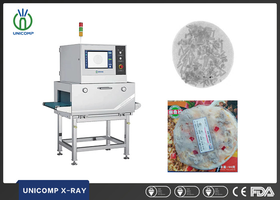 Máy dò kim loại tia X nhỏ gọn Unicomp UNX4015N Cho thức ăn gia cầm đóng gói nhỏ Với công nghệ học tập AI