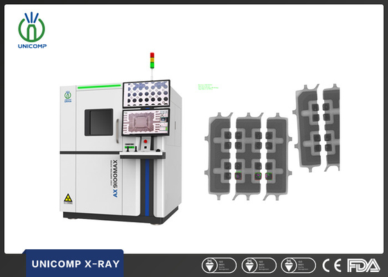 Máy đo độ cong IC Unicomp AX9100MAX Máy X-Ray với kích thước pixel 84μm và góc nghiêng 60 °