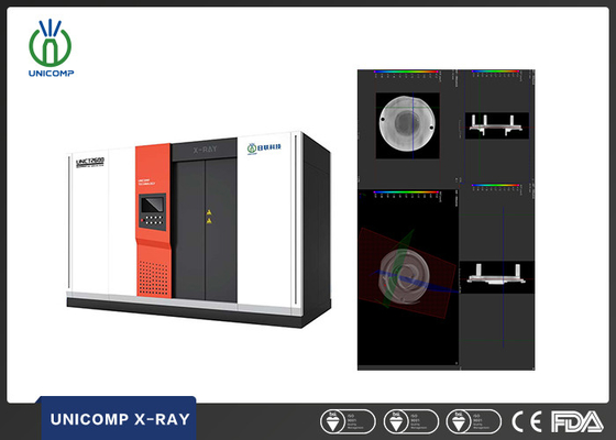 Unicomp UNCT2600 Công nghiệp 225KV Hệ thống chụp cắt lớp máy tính 3D NDT Kiểm tra chất lượng cho đúc chính xác Phân tích độ xốp