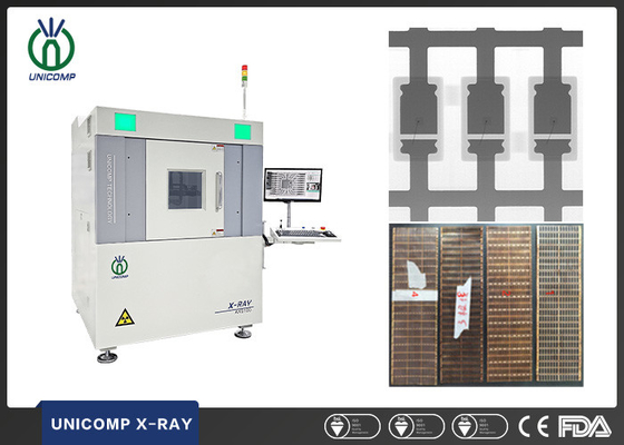 5um Đóng ống AX9100 Máy Unicomp X Ray Chế độ xem xiên FPD để kiểm tra bán nguyệt IC
