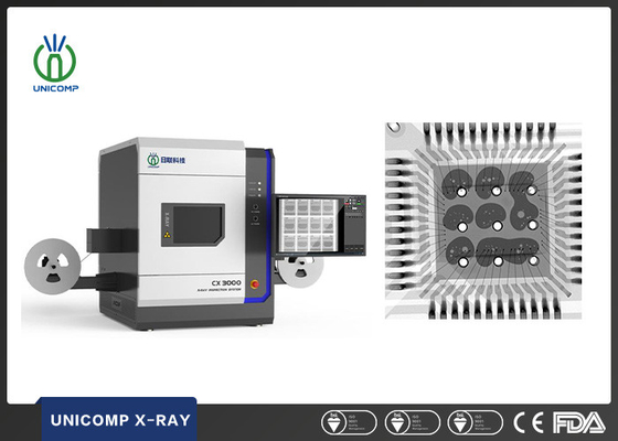 Máy X Ray để bàn có dấu chân nhỏ Máy di động nhỏ gọn cho chất bán dẫn điện
