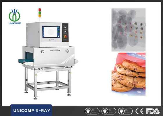 Máy kiểm tra X Ray nội tuyến thời gian thực để kiểm tra chất lượng đóng gói thực phẩm