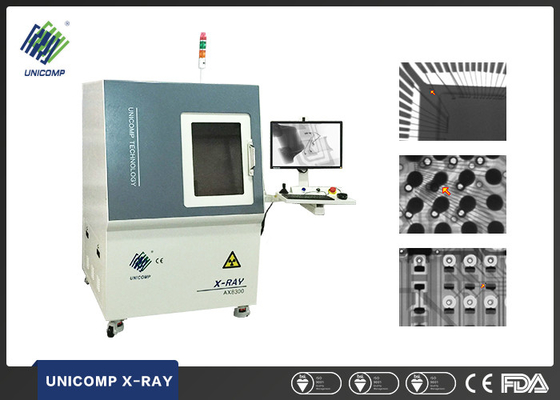 Thiết bị dò tia X Unicomp Xray hiệu suất cao AX8300 Đối với các linh kiện điện tử cáp quang SMD