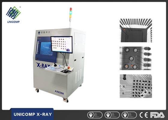 Máy Kiểm tra Tốc độ Microfocus Unicab Pcb X Ray 1080mmx1180mmx1730mm