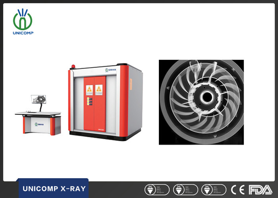 Unicomp UNC320 X-Ray xác định các lỗ hổng trong các thành phần đúc chết trong hàng không vũ trụ