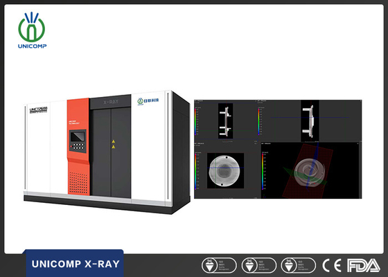 Unicomp UNCT2600 Hệ thống CT 3D độ phân giải cao 225KV cho NDT Tomography máy tính chính xác cho kiểm tra lỗ hổng đúc