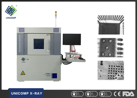Thiết bị phát hiện tia X SMT BGA Máy dò FPD Chip lật 130KV cho Semicon