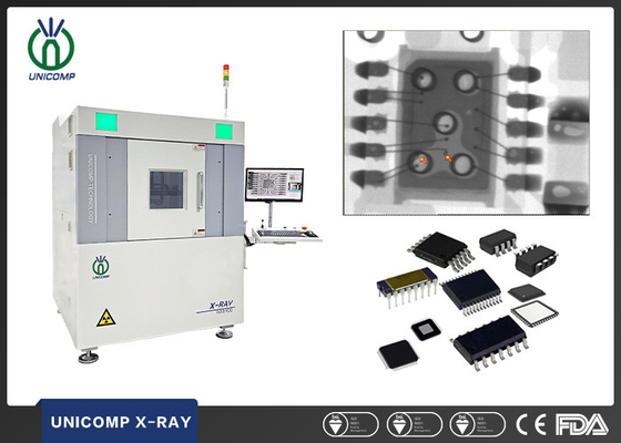 IC Độ phân giải hình ảnh cao Máy kiểm tra tia X Unicomp Weld Microfocus