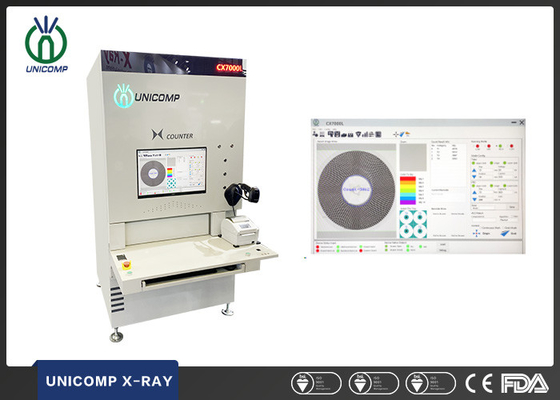 Máy đếm chip Unicomp SMD PCBA X Ray Màn hình LCD đường hầm 440mm