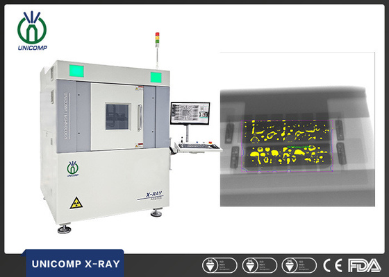 Công nghiệp điện tử Unicomp X Ray 130kV AX9100 cho SMT PCBA LED hàn