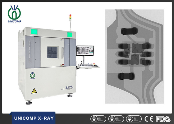 Máy AX9100 Unicomp 2.5D Pcb X Ray Ống kín 130KV để kiểm tra LED Void