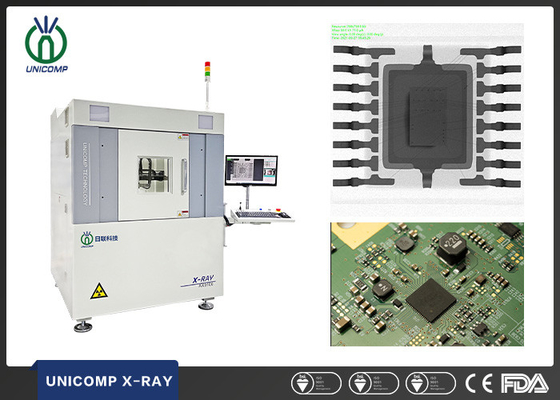 Unicomp ngoại tuyến vi điểm thâm nhập cao Máy Xray 130kV AX9100 để kiểm tra chất lượng hàn IC CPU SMT PCBA