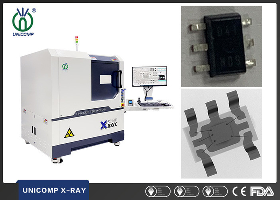 Unicomp 5um 90KV X Ray với góc nhìn xiên FPD để kiểm tra quét liên kết dây Semicon IC
